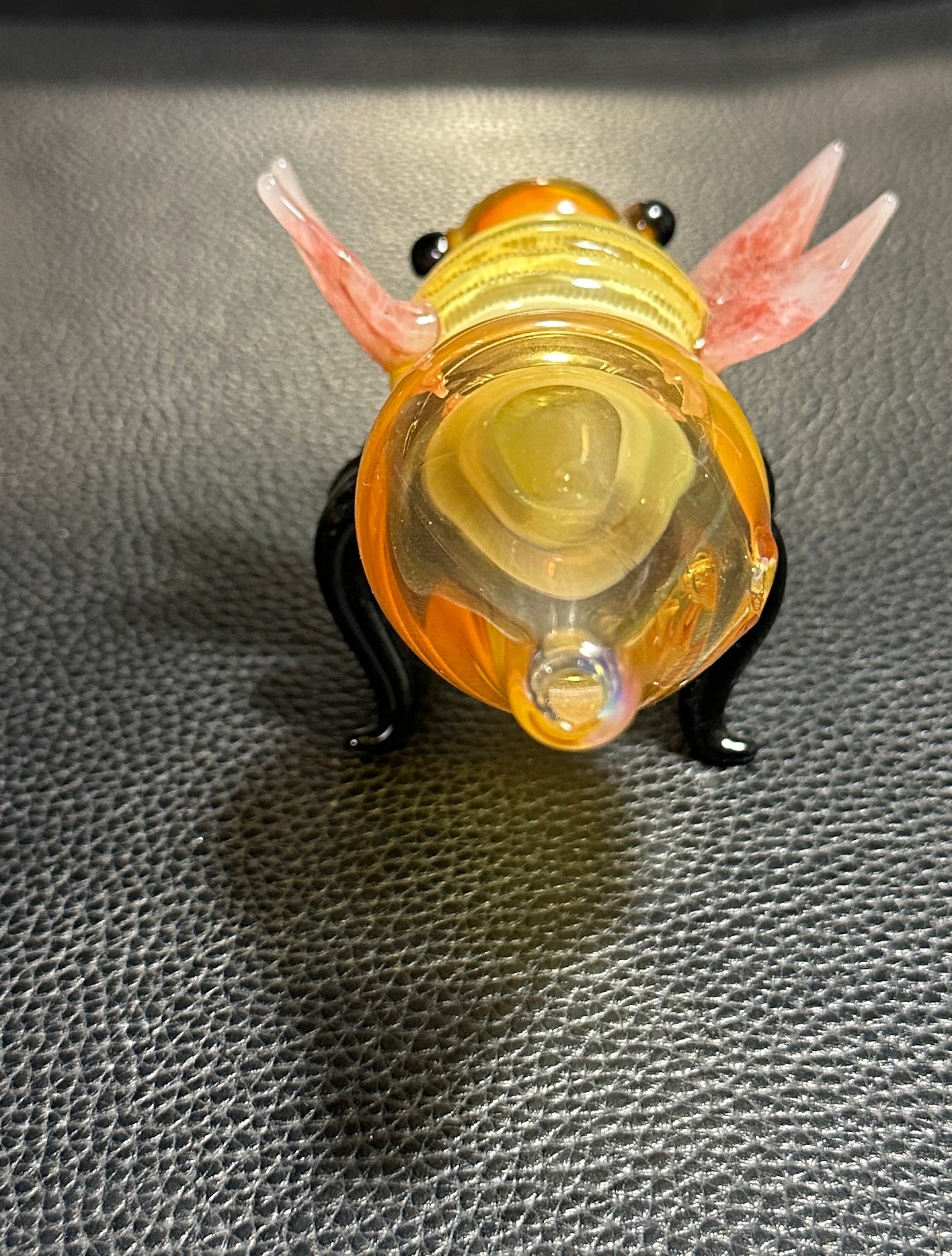 Glass Bee Hand Pipe