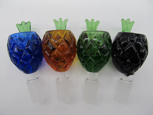 Glass 14mm Replacement Bowl - Pineapple