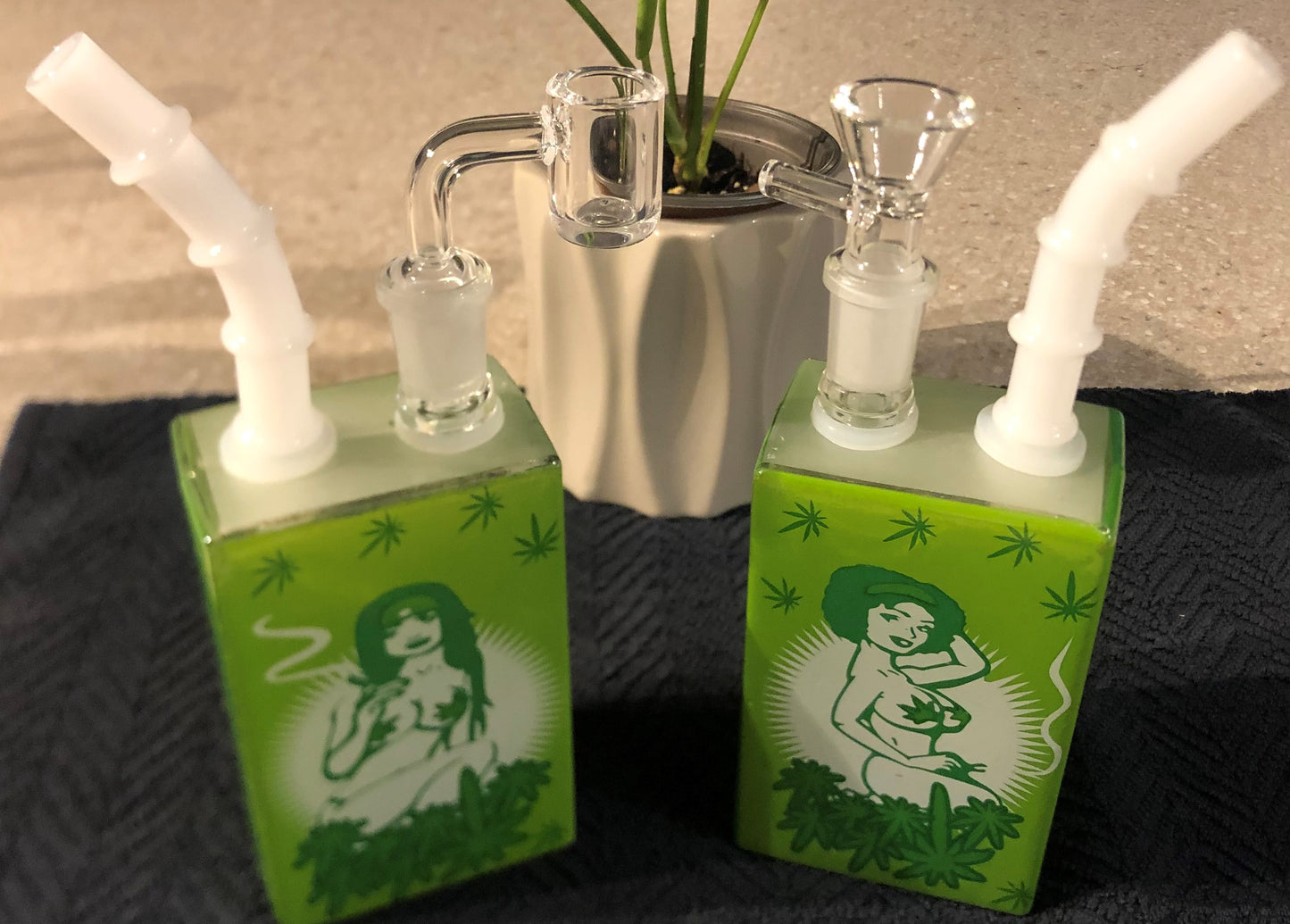 Glass 14mm Juice Box