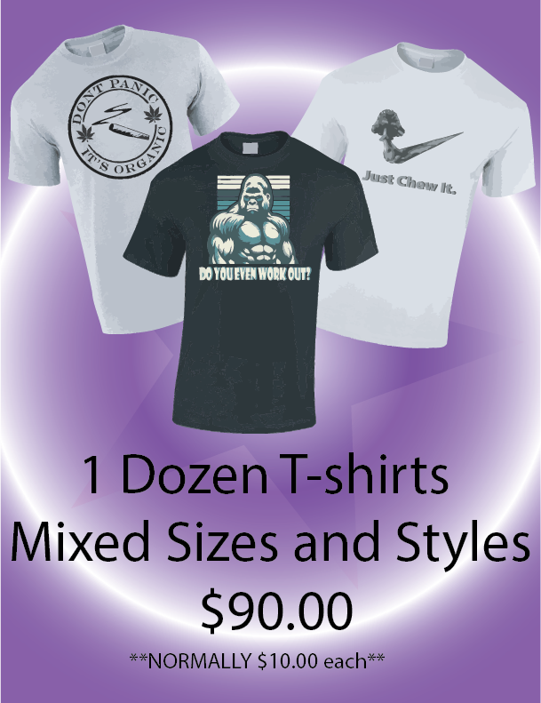 One Dozen T-shirt Bundle