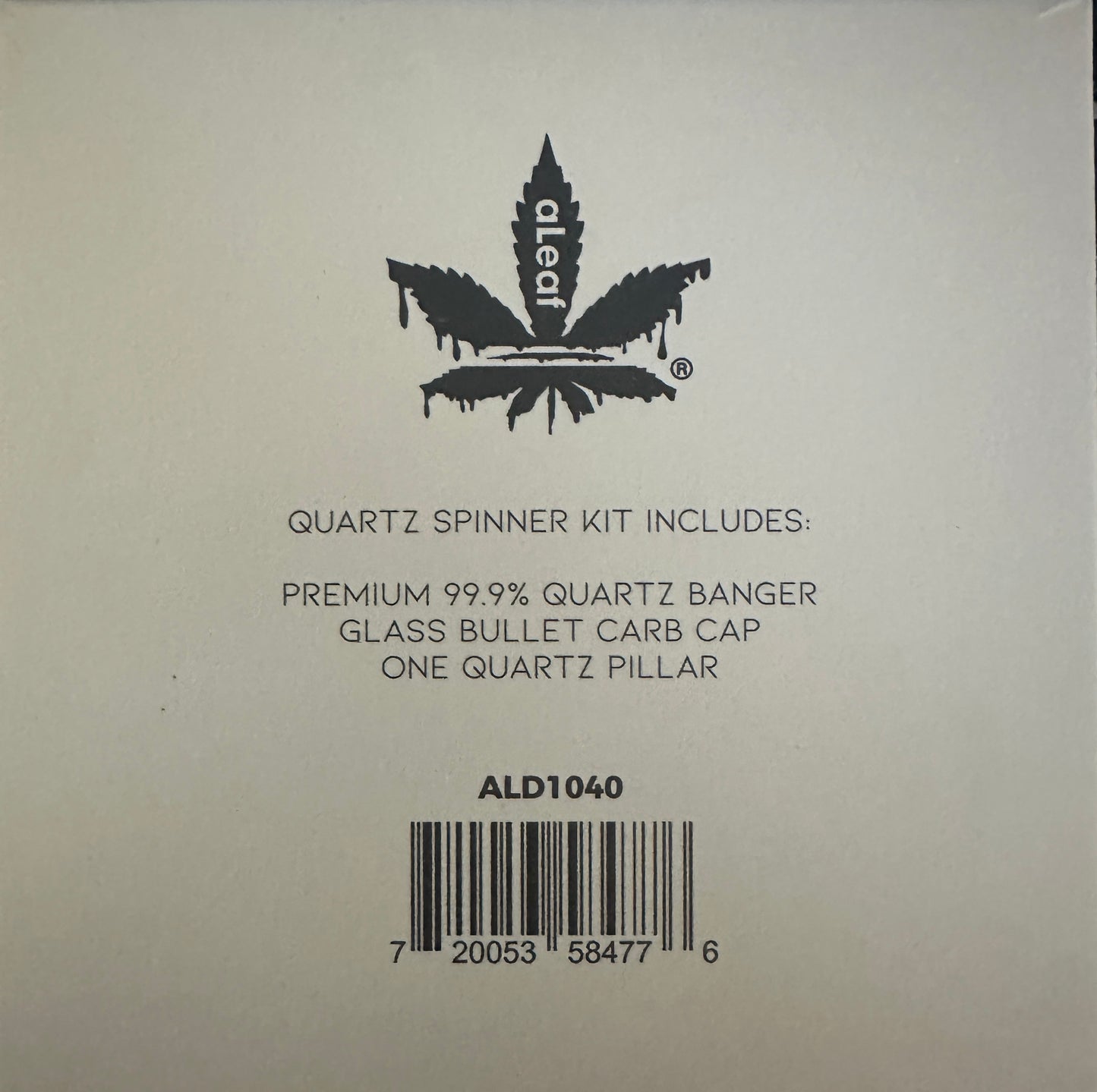 A Leaf - Quartz 14mm Bullet Slurper Kit