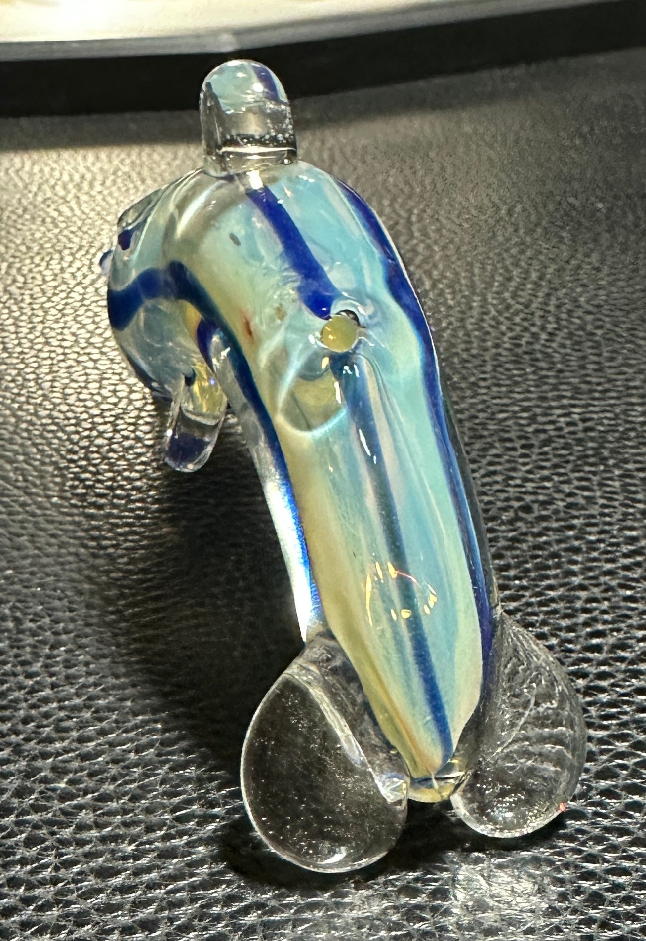 Glass Dolphin Hand Pipe
