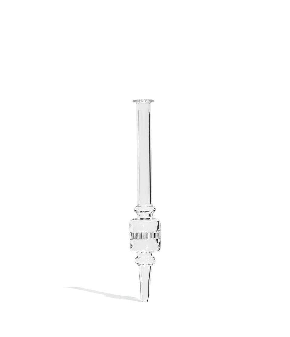 Glass Honey Straw w/ Honeycomb Perc
