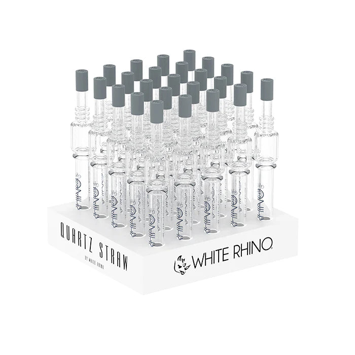 White Rhino V4 Quartz Dab Straw
