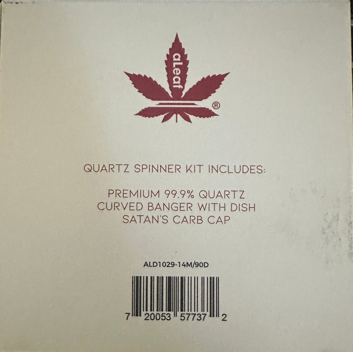 A Leaf - Quartz 14mm Chain Slurper Kit