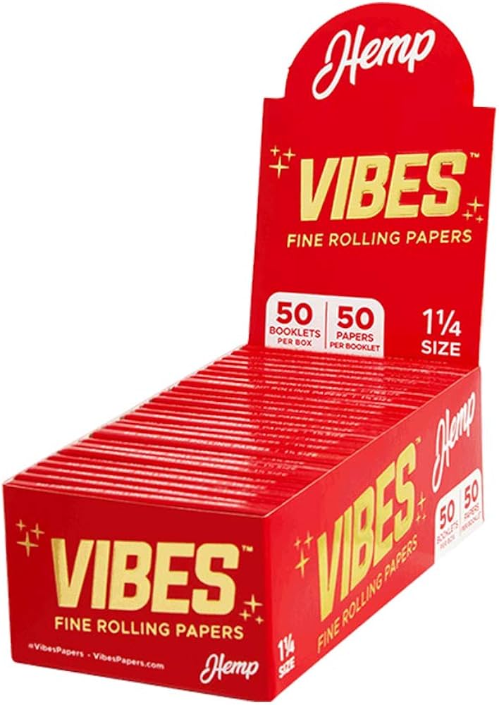 Vibes Fine 1 1/4 Rolling Paper 50ct