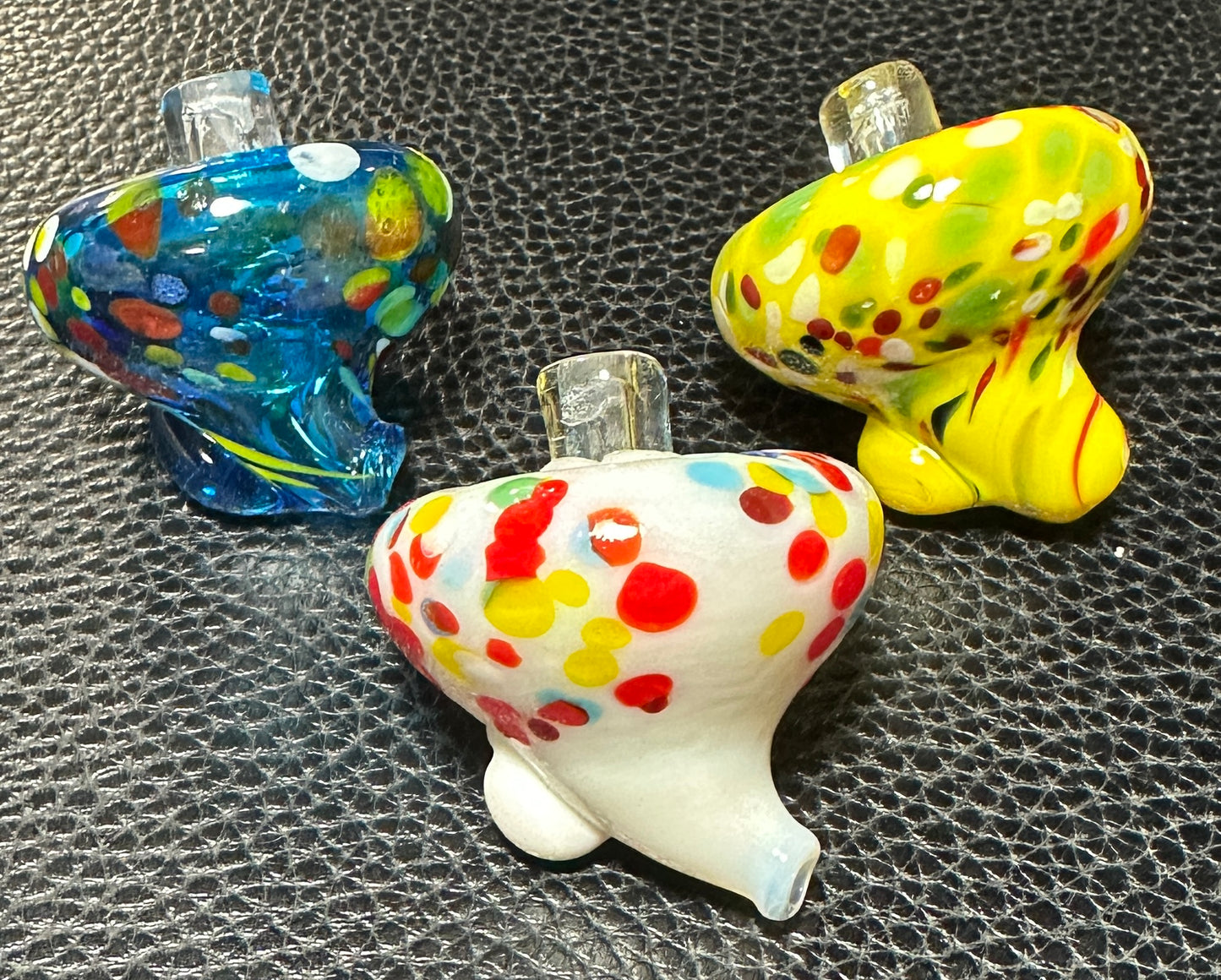 Glass Carb Cap - Multi-color Directional