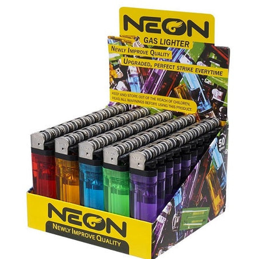 Neon Basic Lighter 50ct