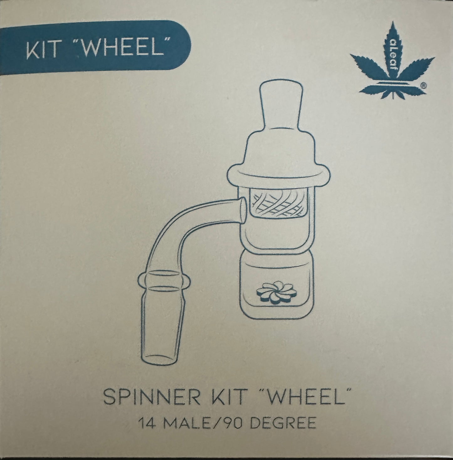 A Leaf - Quartz 14mm Banger w/ Wheel Kit