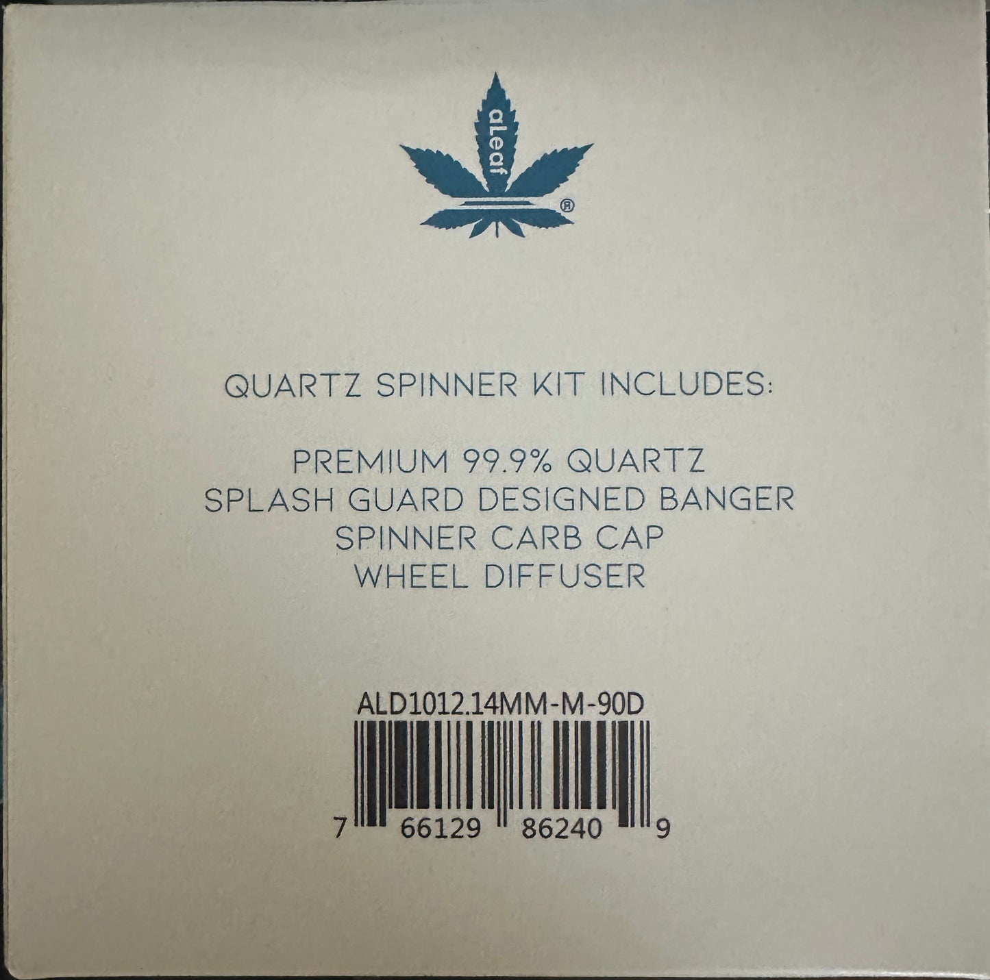 A Leaf - Quartz 14mm Banger w/ Wheel Kit