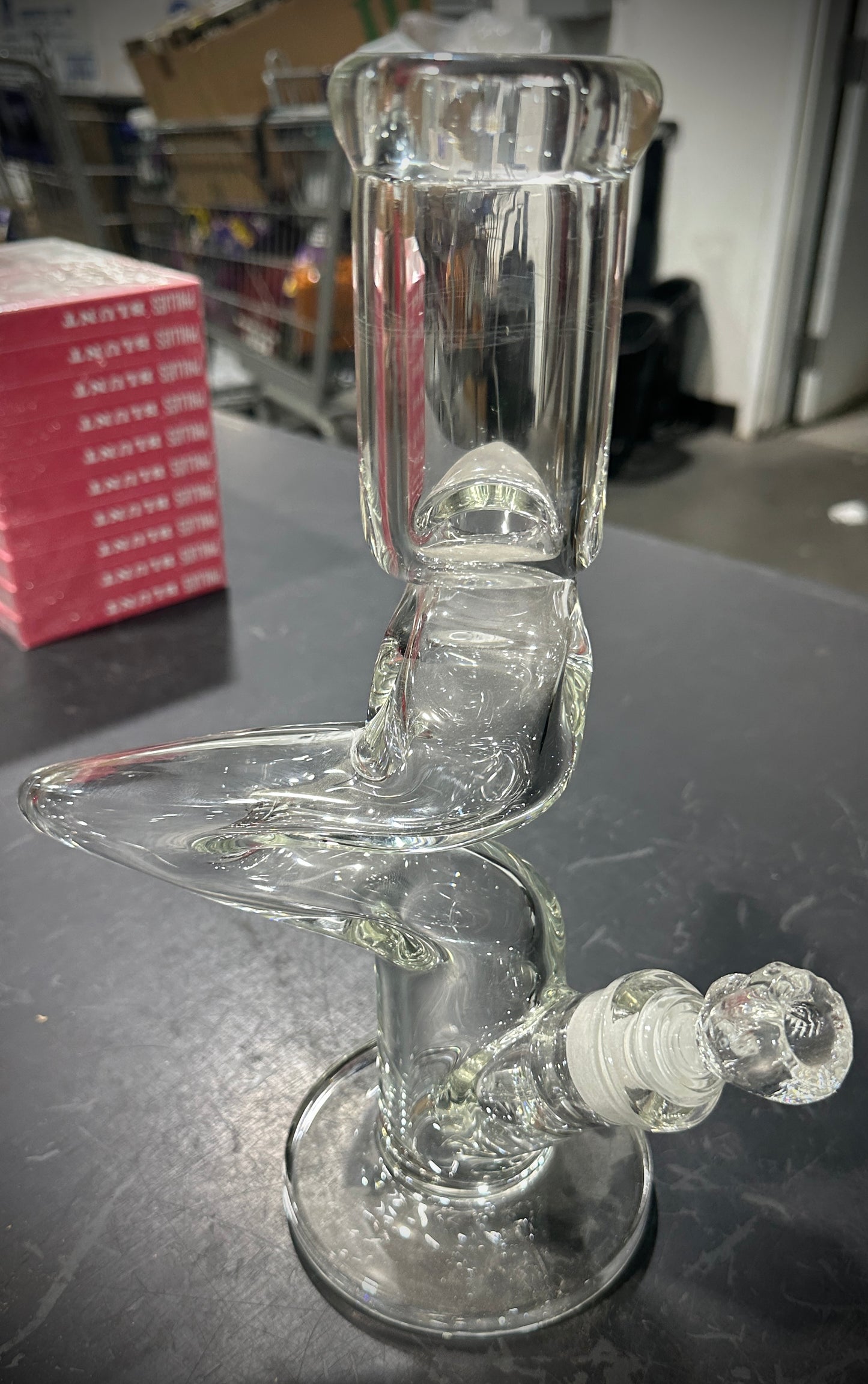 Glass Z Water Pipe