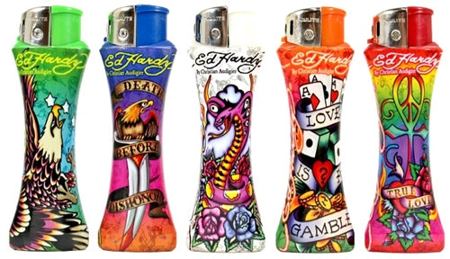 Ed Hardy Mini Clip Tattoo Lighter 45ct