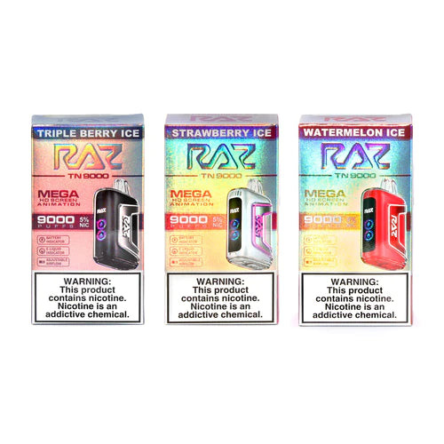 RAZ 9000 Puff Disposable 5ct