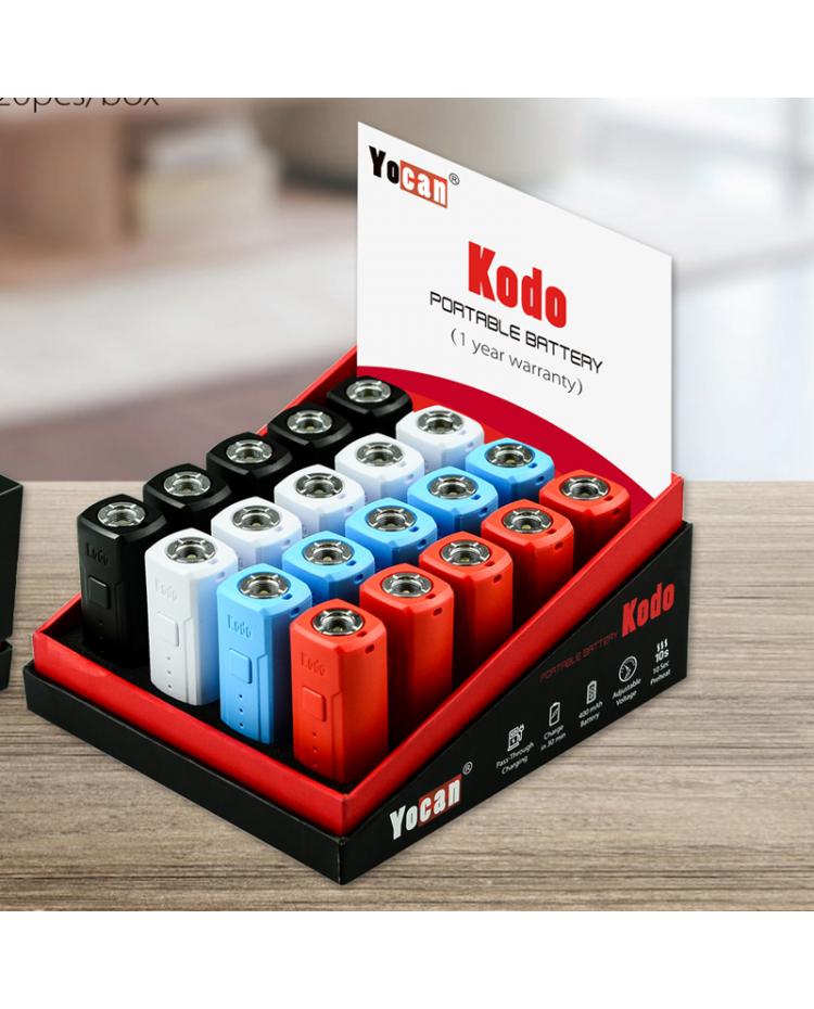 Yocan Kodo Box Mod Battery 20ct