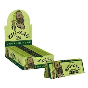 Zig Zag Hemp 1 1/4 Papers 24/32packs