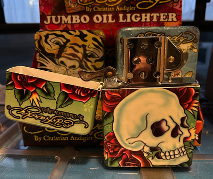 Ed Hardy Jumbo Oil Lighter