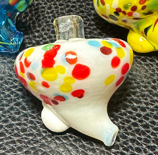 Glass Carb Cap -  Multi-color Directional