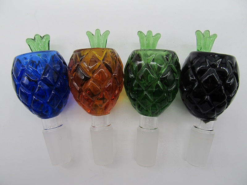 Glass 14mm Replacement Bowl - Pineapple