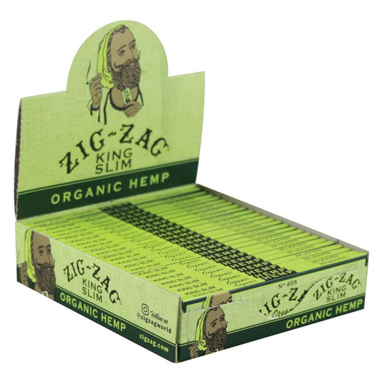 Zig Zag Hemp King Slim Papers 24ct