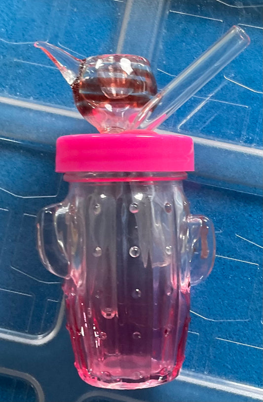 Glass Juice Cup Water Pipe