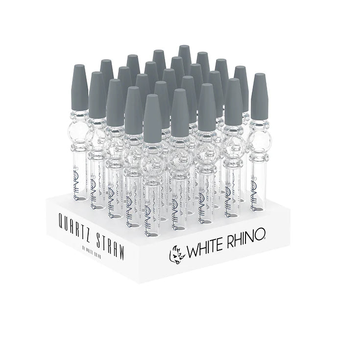 White Rhino V3 Quartz Dab Straw