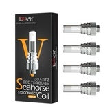 Lookah Seahorse Quartz Tube Type V Coil - 4pk