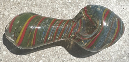 Glass 5” Heavy Acorn Handpipe