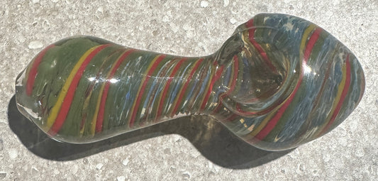 Glass 5” Heavy Acorn Handpipe