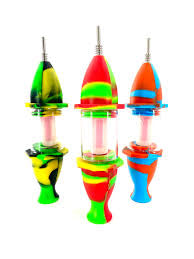 Silicone and Glass Missile Nectar Collector