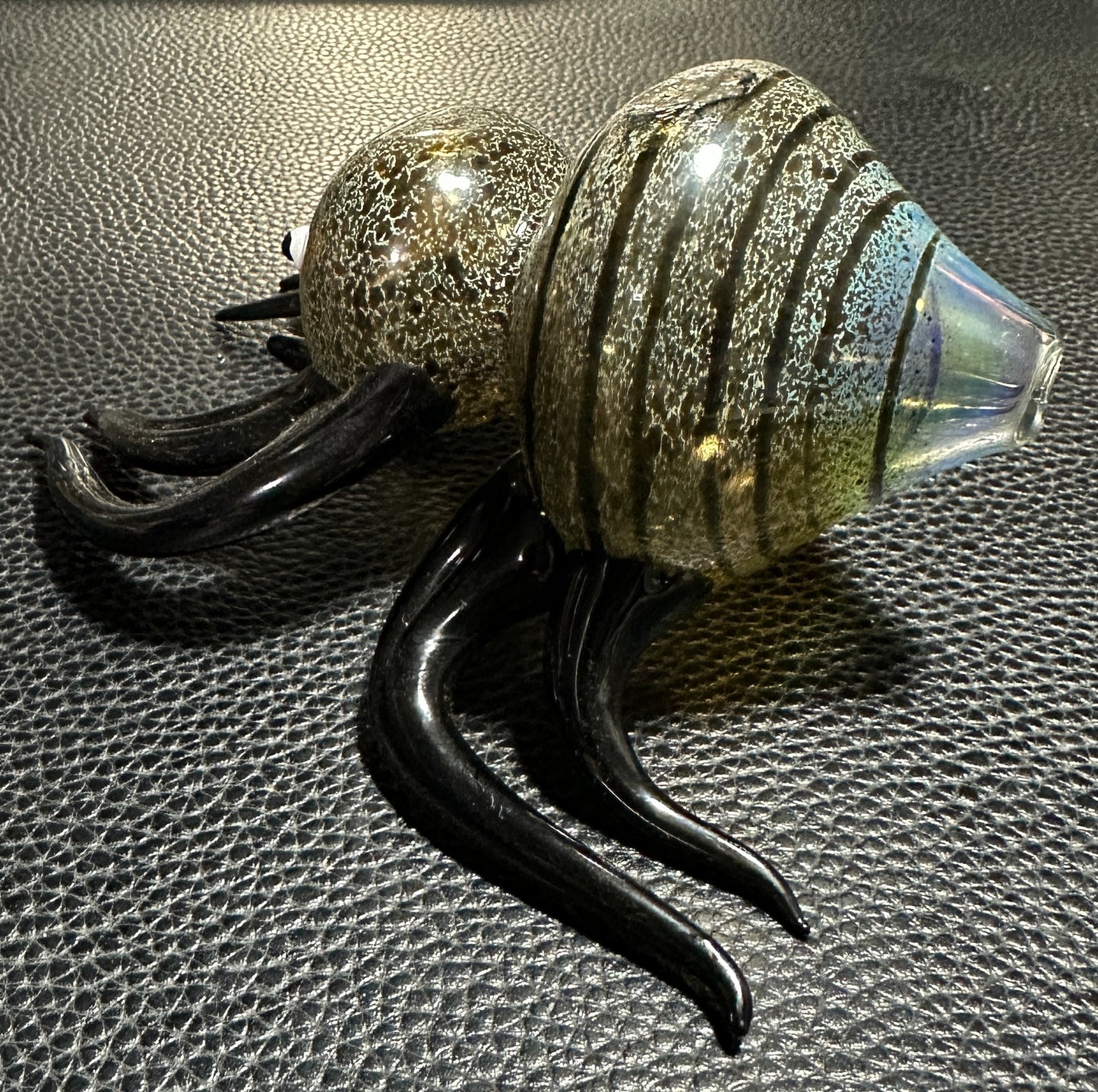 Glass Large Spider Hand Pipe