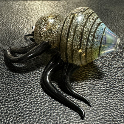 Glass Large Spider Hand Pipe