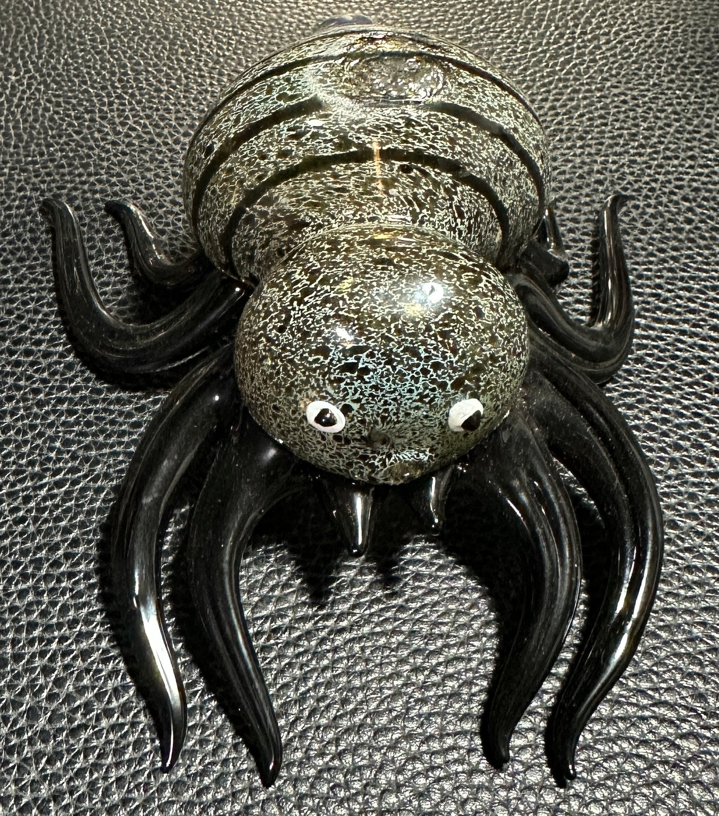 Glass Large Spider Hand Pipe
