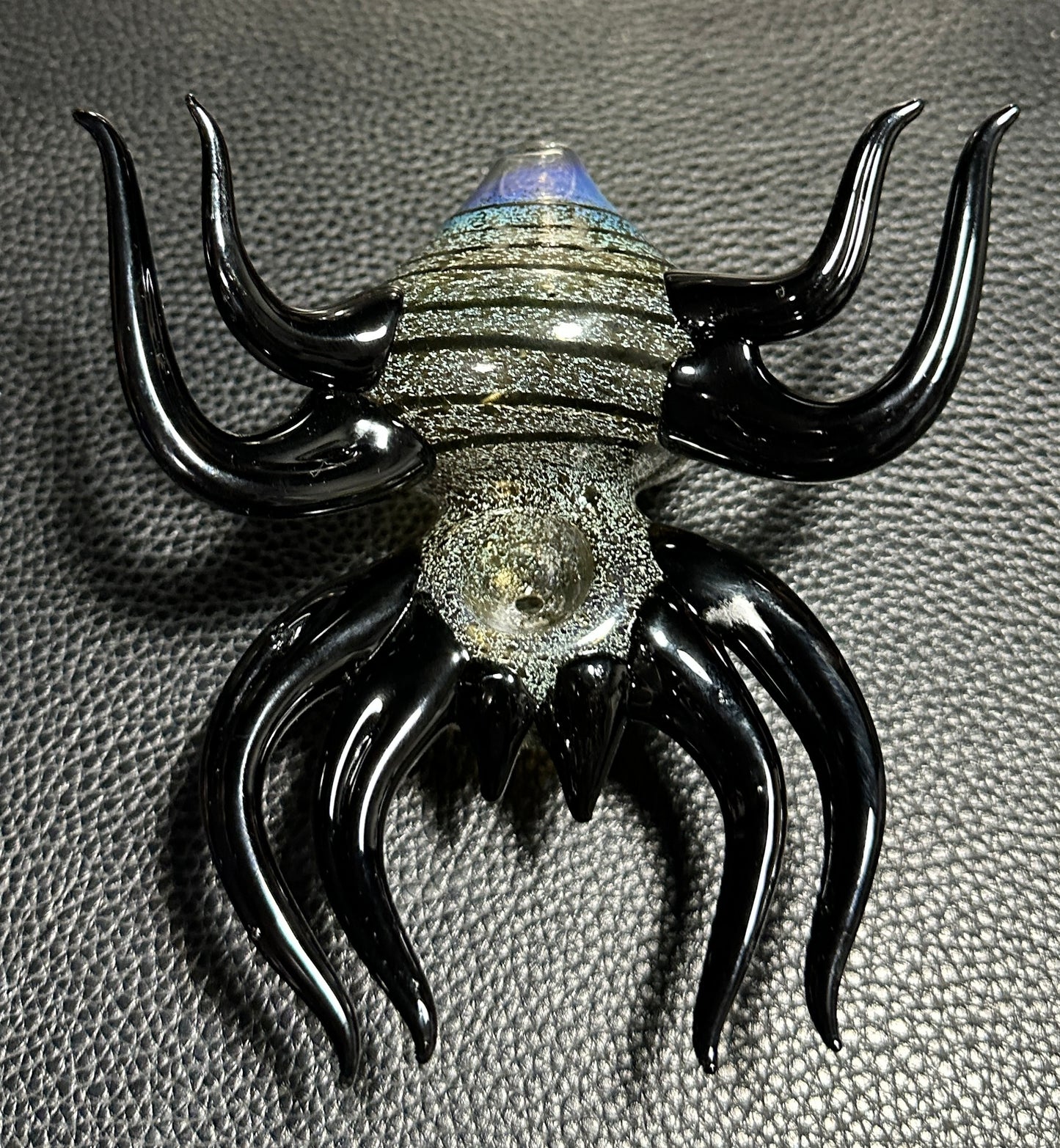 Glass Large Spider Hand Pipe