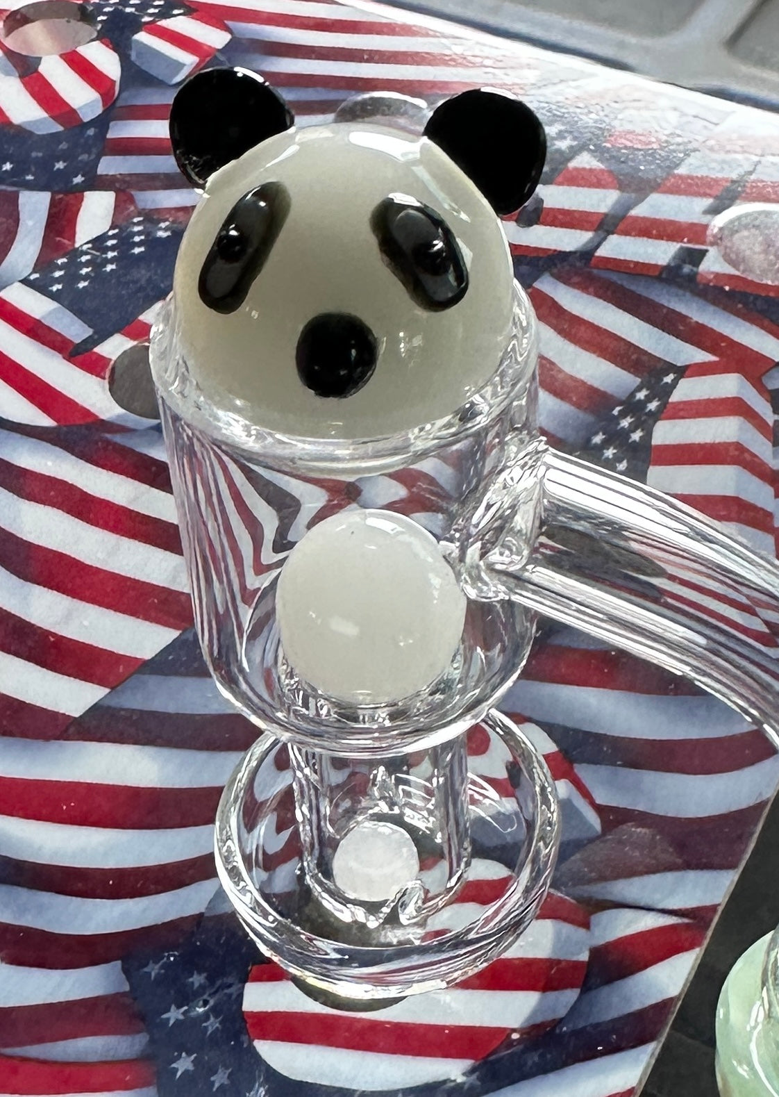 Quartz Terp Slurper w/ Character Pearls