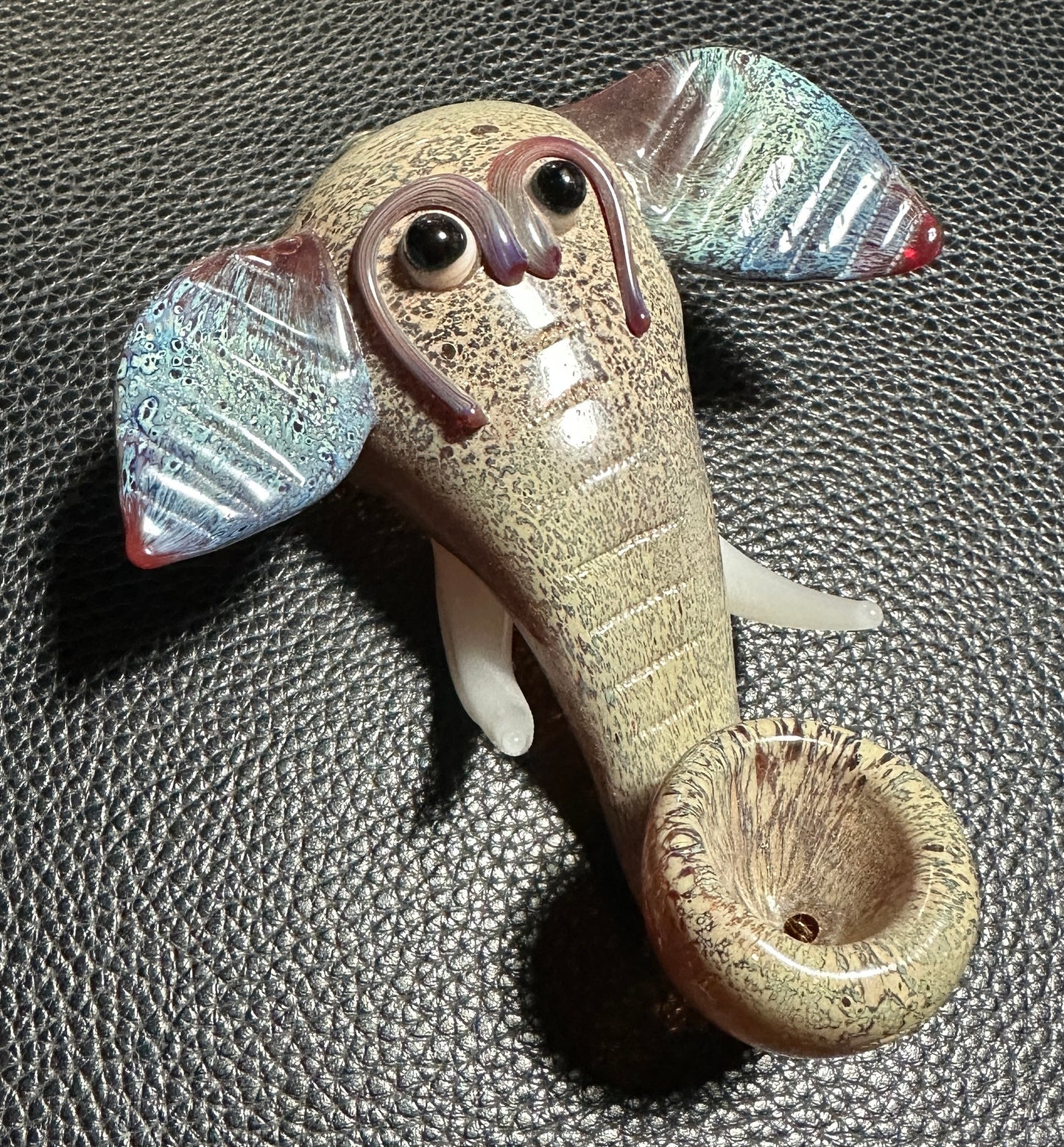Glass Elephant Hand Pipe