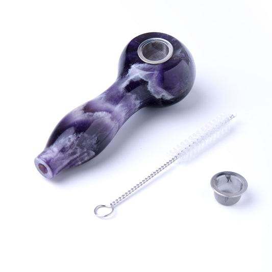 Astral Project - Gemstone Spoon Pipe