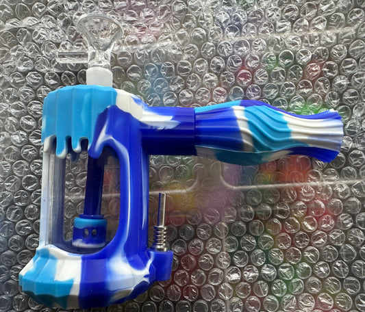 Silicone Hammer Pipe/Nectar Collector 2 in 1