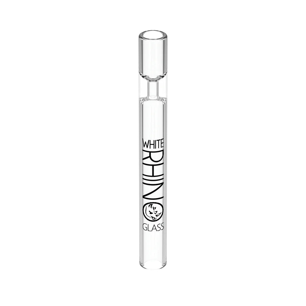 White Rhino Chillum w/ Silicone Cap 100ct Display