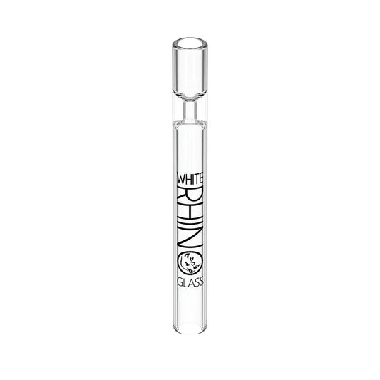 White Rhino Chillum w/ Silicone Cap 100ct Display