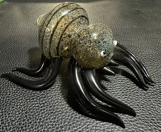 Glass Large Spider Hand Pipe