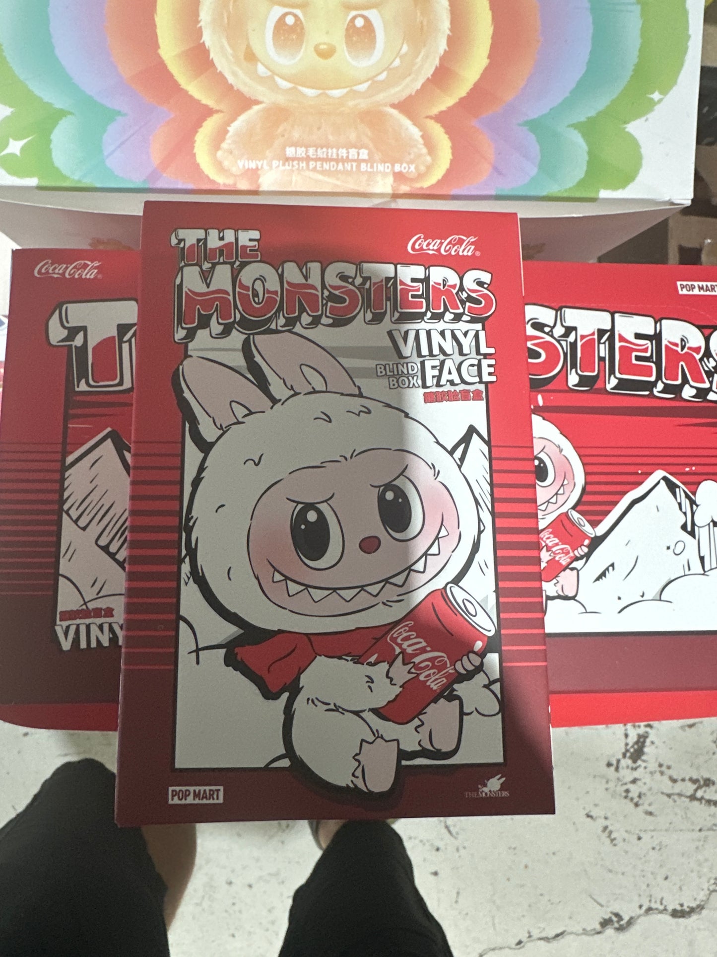 Plush Monster Toy Mystery Box Case