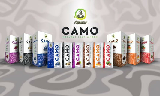 Camo Afghan Hemp Wraps 25ct