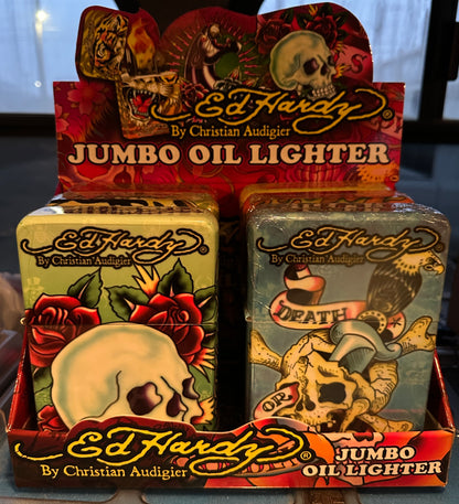 Ed Hardy Jumbo Oil Lighter