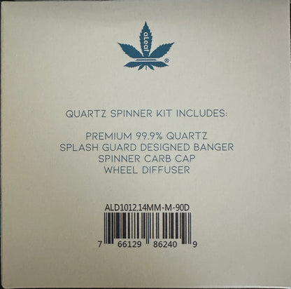 A Leaf - Quartz 14mm Banger w/ Wheel Kit