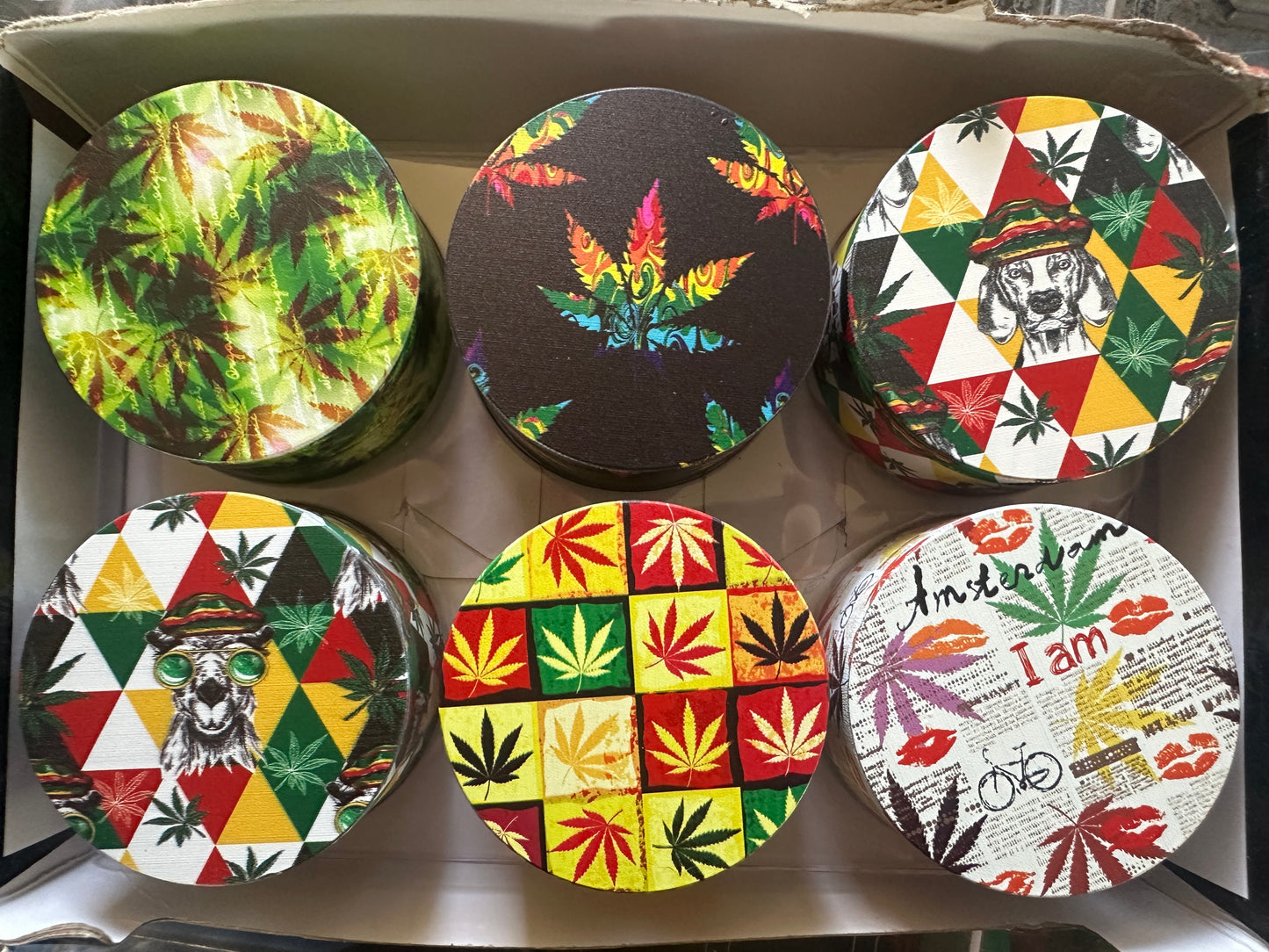 Metal Large 4-piece Pic Grinder