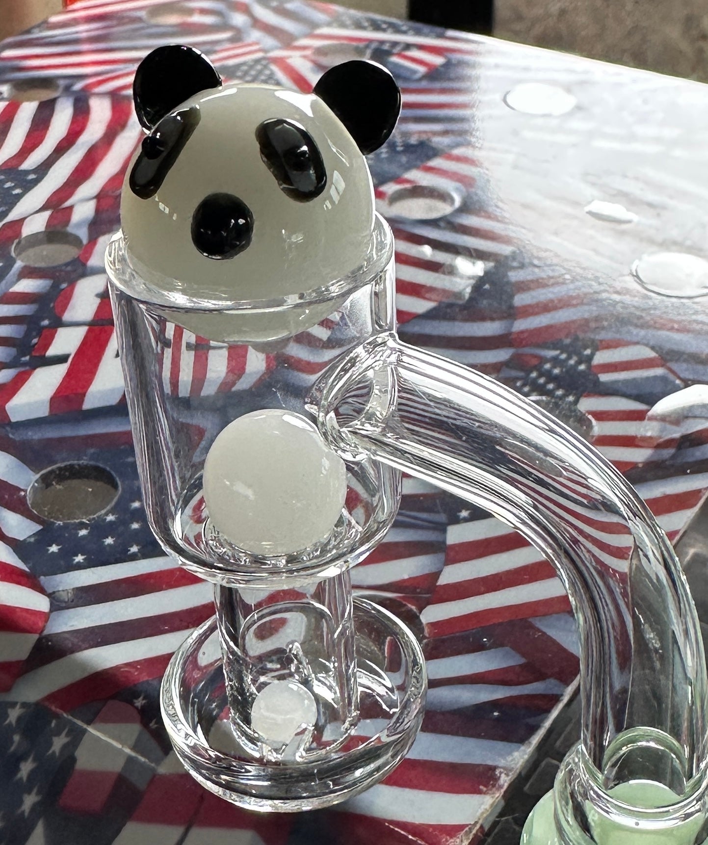 Quartz Terp Slurper w/ Character Pearls