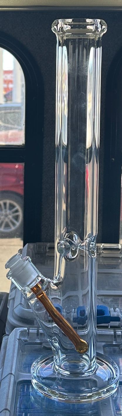 Glass 18” Straight Tube Water Pipe