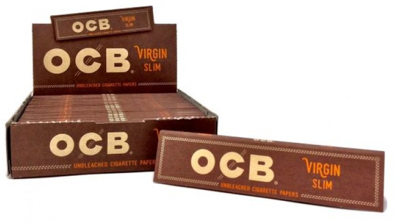 OCB Virgin King Slim Papers 24 booklets