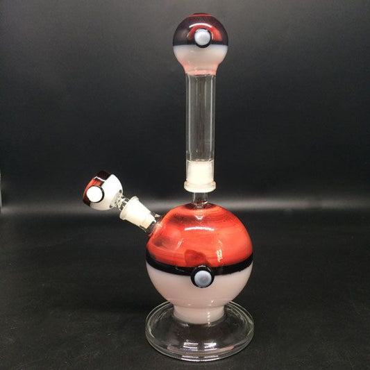Glass Pokeball Water Pipe