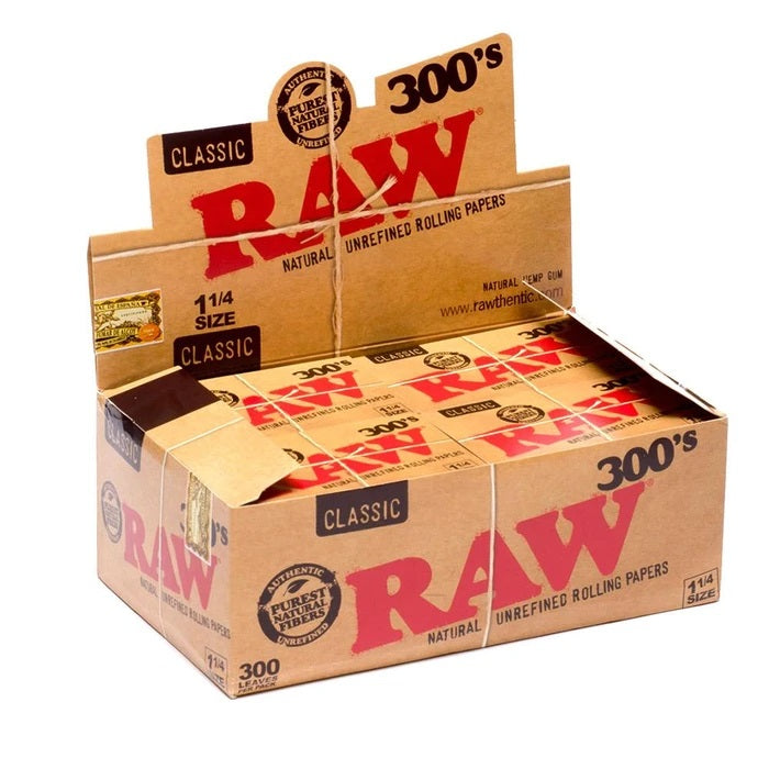 RAW 300’s 1 1/4 paper